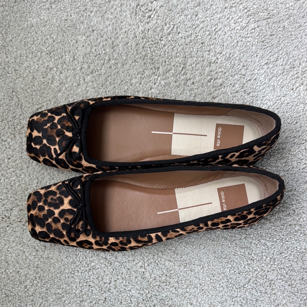 Leopard Print Ballet Flats